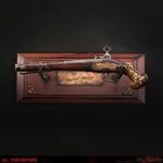 raphael adolini flintlock pistol